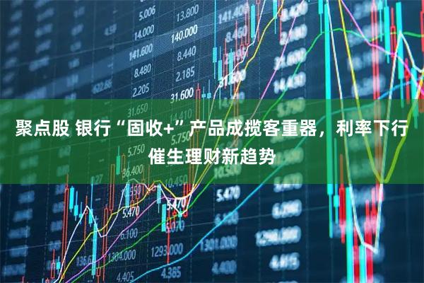 聚点股 银行“固收+”产品成揽客重器，利率下行催生理财新趋势