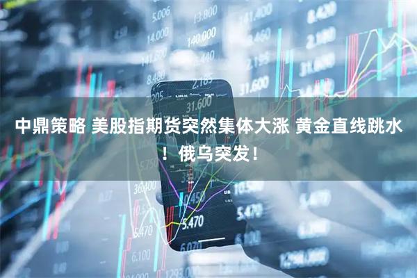 中鼎策略 美股指期货突然集体大涨 黄金直线跳水！俄乌突发！