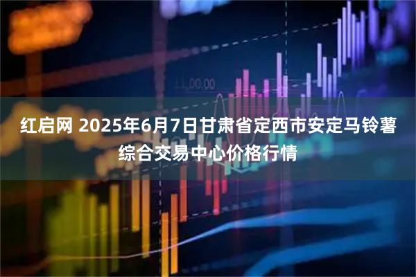 红启网 2025年6月7日甘肃省定西市安定马铃薯综合交易中心价格行情