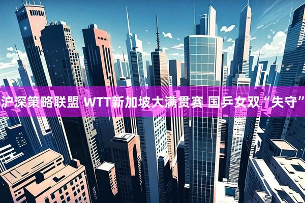 沪深策略联盟 WTT新加坡大满贯赛 国乒女双“失守”