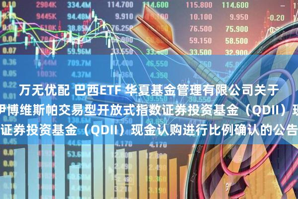 万无优配 巴西ETF 华夏基金管理有限公司关于对华夏布拉德斯科巴西伊博维斯帕交易型开放式指数证券投资基金（QDII）现金认购进行比例确认的公告