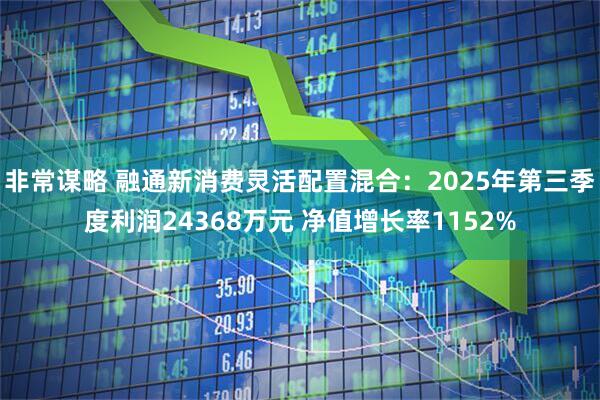 非常谋略 融通新消费灵活配置混合：2025年第三季度利润24368万元 净值增长率1152%